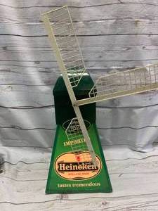 lot 28 image: Vintage Motorized Heineken Light 17 Tall