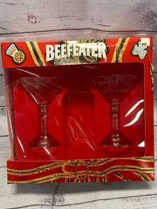 lot 31 image: Beefeater Set of 2 Glasses