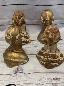 lot 32 image: Lot of 4 Claw Feet  6 12 Tall