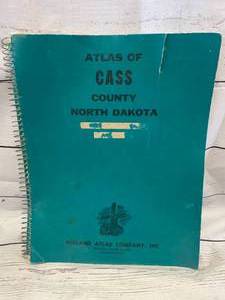 lot 33 image: 50 Year Old Altas  Plat Book from Cass County