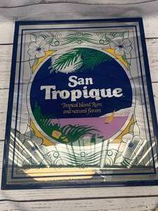 lot 77 image: 1989 San Tropique Bar Mirror ($50 on ebay)