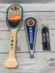 lot 87 image: Lot of 3 Vintage Beer Tap Handles