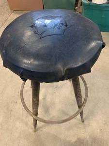 lot 104 image: Vintage Shop Chair with Sioux Logo