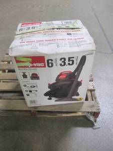 lot 15 image: Shop-Vac 6-Gallon 3.5-Peak-HP Shop Vacuum 5920611