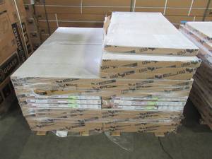 lot 177 image: WHOLESALE MIXED PALLET OF MISCELLANEOUS USG 24 X 48 CEILING TILES