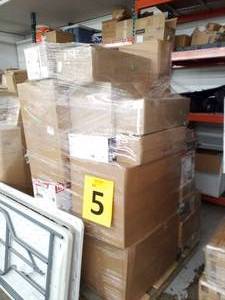 Pallet of Returned Goods