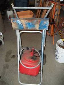 Wheeled Outboard Motor Stand