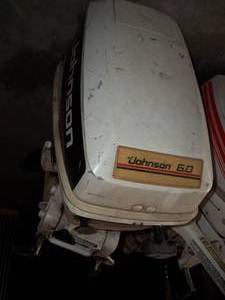 Johnson 6HP Outboard Boat Motor