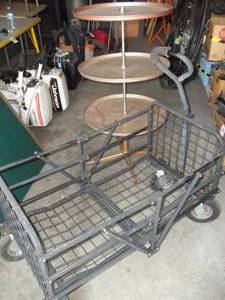 Folding Wagon and Display Rack