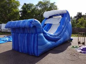 lot 63 image: 14 Ft Wild Wave Waterslide or Dry Slide
