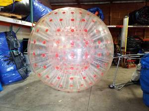 lot 70 image: 9 Ft Zorb Ball