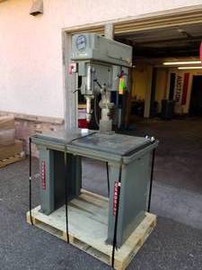 lot 105 image: Clausing Drill Press Table 2236