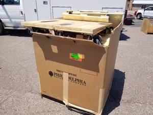 lot 141 image: Lot of (Approximately 28) Heavy Duty Wood Furniture Dolly