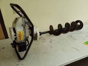 lot 603 image: Feldmann Jiffy Ice Drill 30