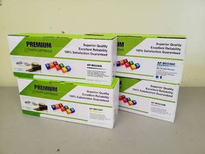 lot 731 image: Lot of (4) Premium Toner Cartridges AP-B0336 Brother Printers