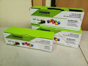 lot 733 image: Lot of (3) Premium Toner Cartridges AC-B0210AK Brother Printers, AC-H0285U