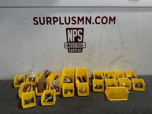 lot 259 image: 22 Parts Bins of Assorted Hydraulic Fittings