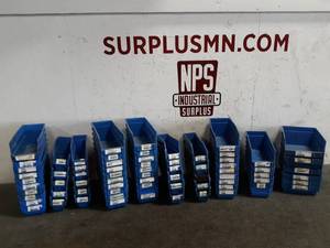 lot 275 image: 73 Parts Bins