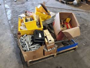 lot 276 image: Large Pallet Lot of Hardware, Electrical, Concrete Anchors and More