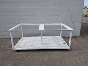 lot 251 image: Rolling Steel Work Table Base