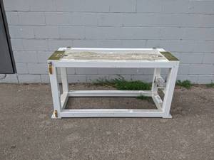 lot 253 image: Steel Work Table Base