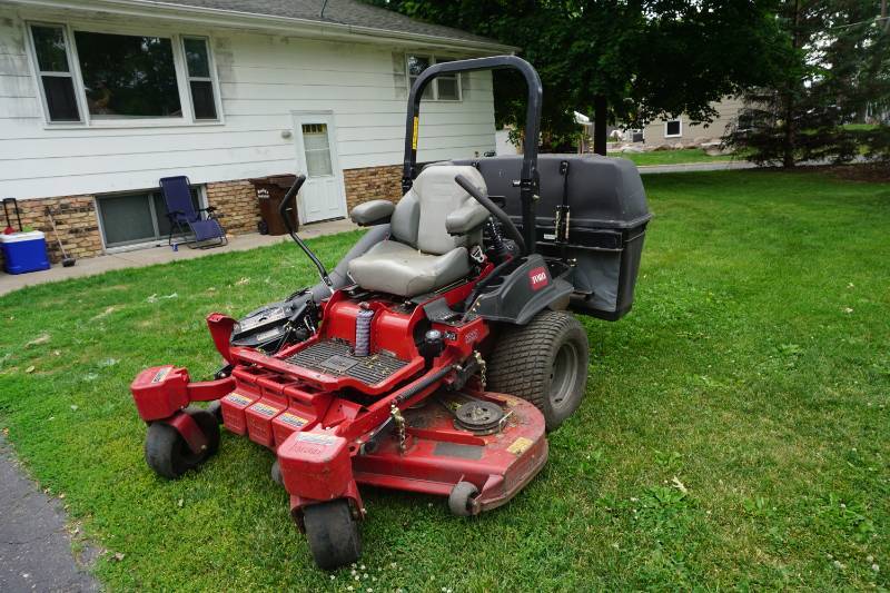 toro zero turn bagger