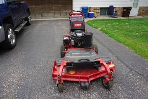 lot 3 image: 2018 Toro Commercial Turbo Force 48 Walk BehindRide On Zero Turn Lawn Mower