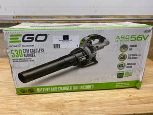lot 4 image: EGO 110 MPH 530 CFM 56V Lithium-Ion Cordless Variable-Speed Turbo Electric Blower (Tool Only)
