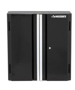 lot 14 image: HUSKY 29 in. H x 28 in. W x 12 in. D Steel Garage Wall Cabinet