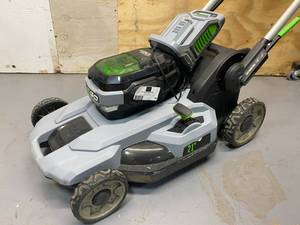 lot 29 image: EGO Battery Powered Lawn Mower. EGO Power Plus