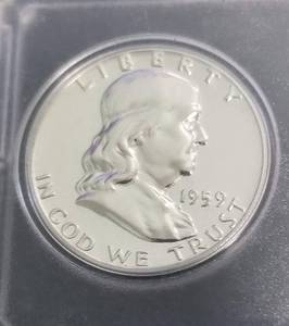 1959 US PROOF SET IN PLASTIC