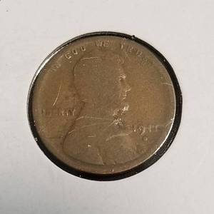 7 US COINS 4 WHEAT CENTS 2 LIBERTY & A SILVER WAR NICKEL