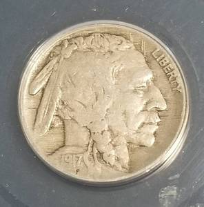 1917 BUFFALO NICKEL F15