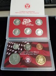 2000 US SILVER PROOF SET IN ORIGINAL PACKAGING