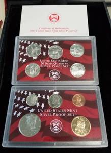 2001 US SILVER PROOF SET IN ORIGINAL PACKAGING