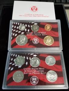 2002 US SILVER PROOF SET IN ORIGINAL PACKAGING
