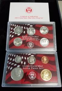 2003 US SILVER PROOF SET IN ORIGINAL PACKAGING
