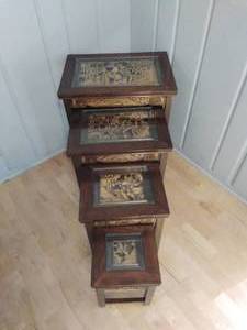 lot 50 image: Nesting Tables