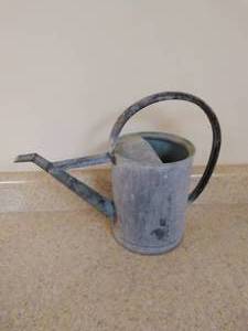 lot 72 image: Galvanized Watering Can