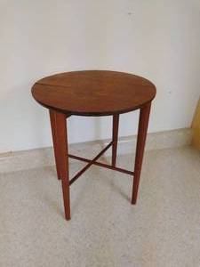 lot 103 image: Small MCM Danish Teak Folding table
