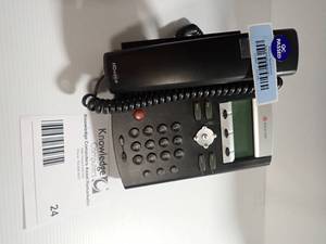 lot 24 image: polycom phone set
