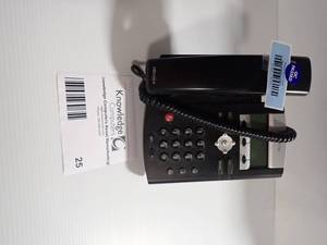 lot 25 image: polycom phone set