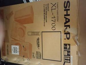 lot 61 image: Sharp sound system w speakers