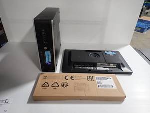 lot 72 image: PC&nbspINTEL(R) CORE(TM) I7-3770 CPU  3.40GHZ  Memory Type DDR3  Size 4GBLCD  LED-backlit LCD Monitor  Screensize 20