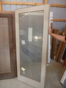 lot 29 image: Stationary Glass Panel Sandstone