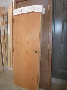 lot 37 image: Bayer Built Oak Flush Door Blank