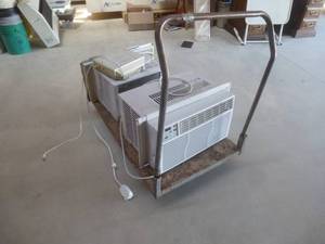 lot 73 image: Air Conditioners & Cart