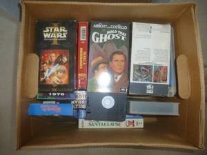 lot 74 image: VHS Movies
