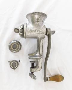 lot 66 image: Vintage Universal Meat Grinder