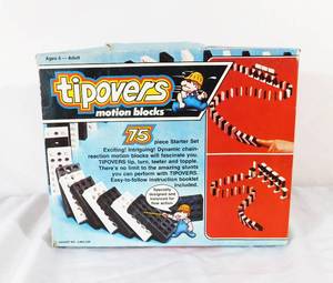 lot 55 image: Vintage 1977 Tipovers Motion Blocks